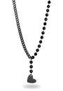 Collana Cèline - total black