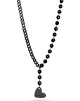 Collana Cèline - total black