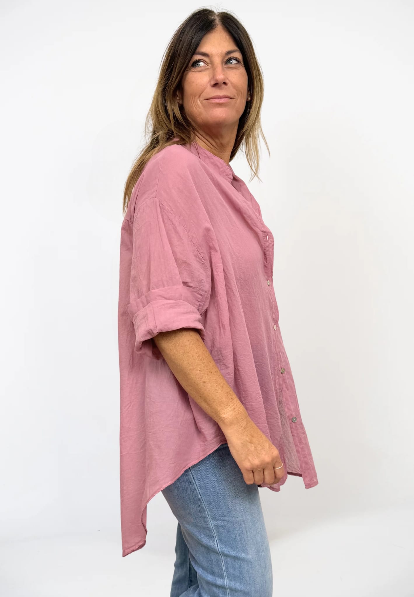 Camicia Mussola Coreana