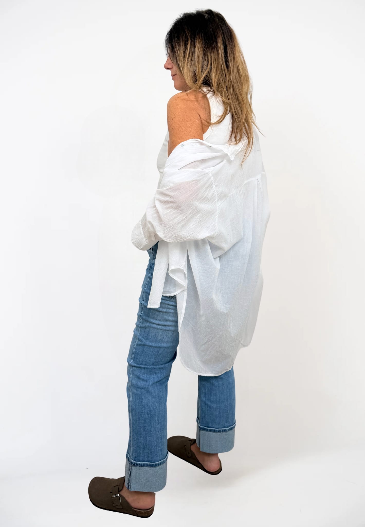 Camicia Mussola Coreana