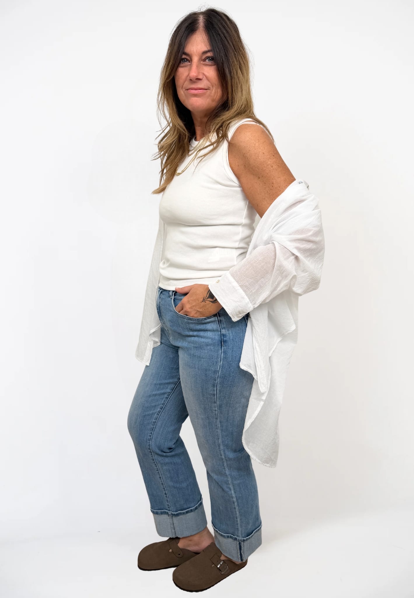 Camicia Mussola Coreana