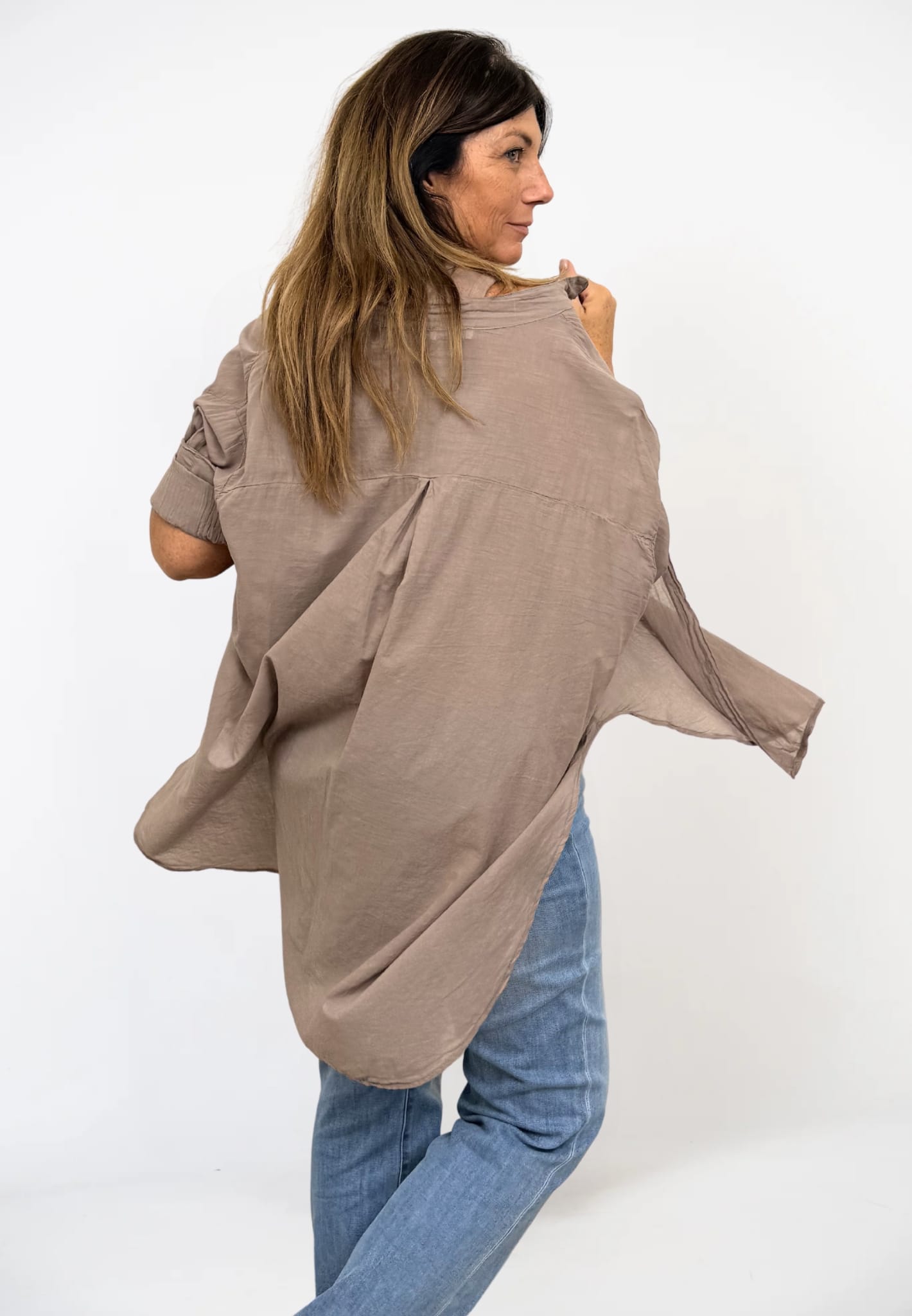 Camicia Mussola Coreana