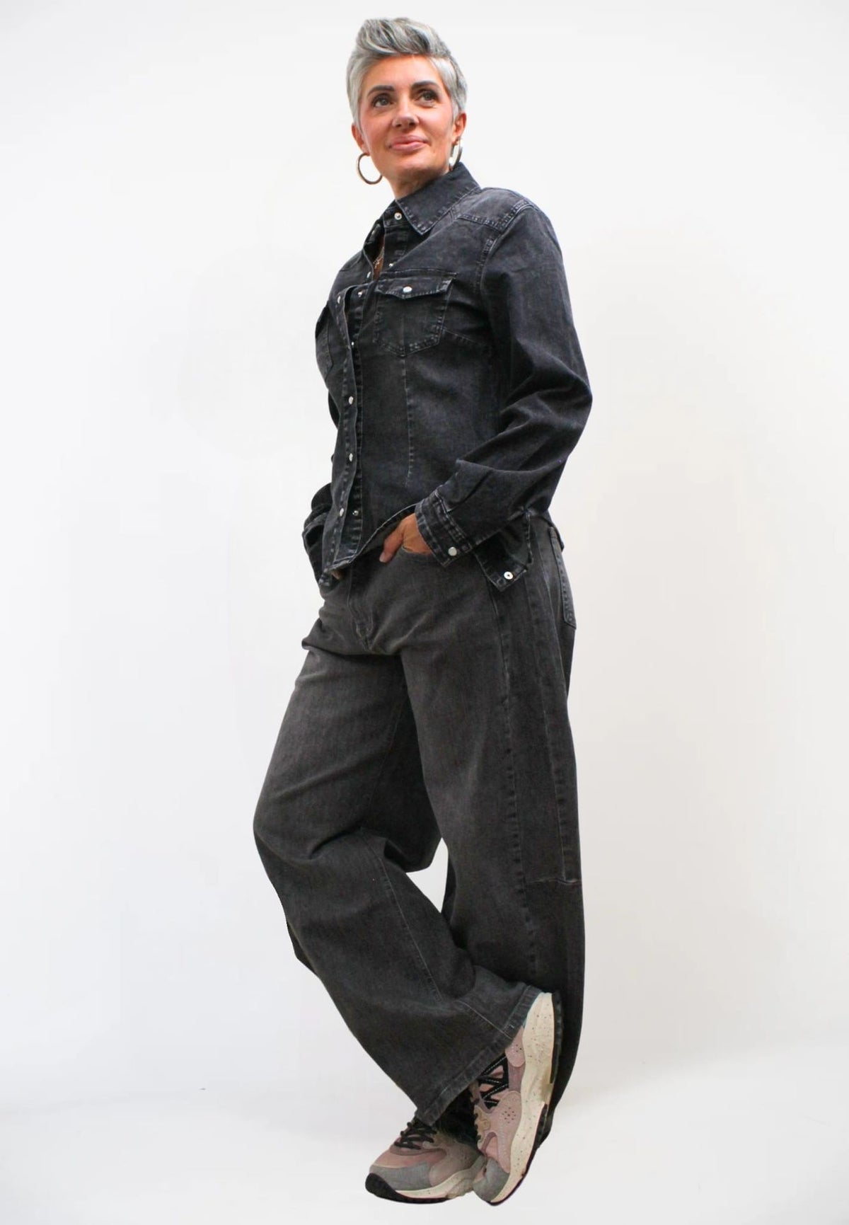 Camicia Jeans Tulipano