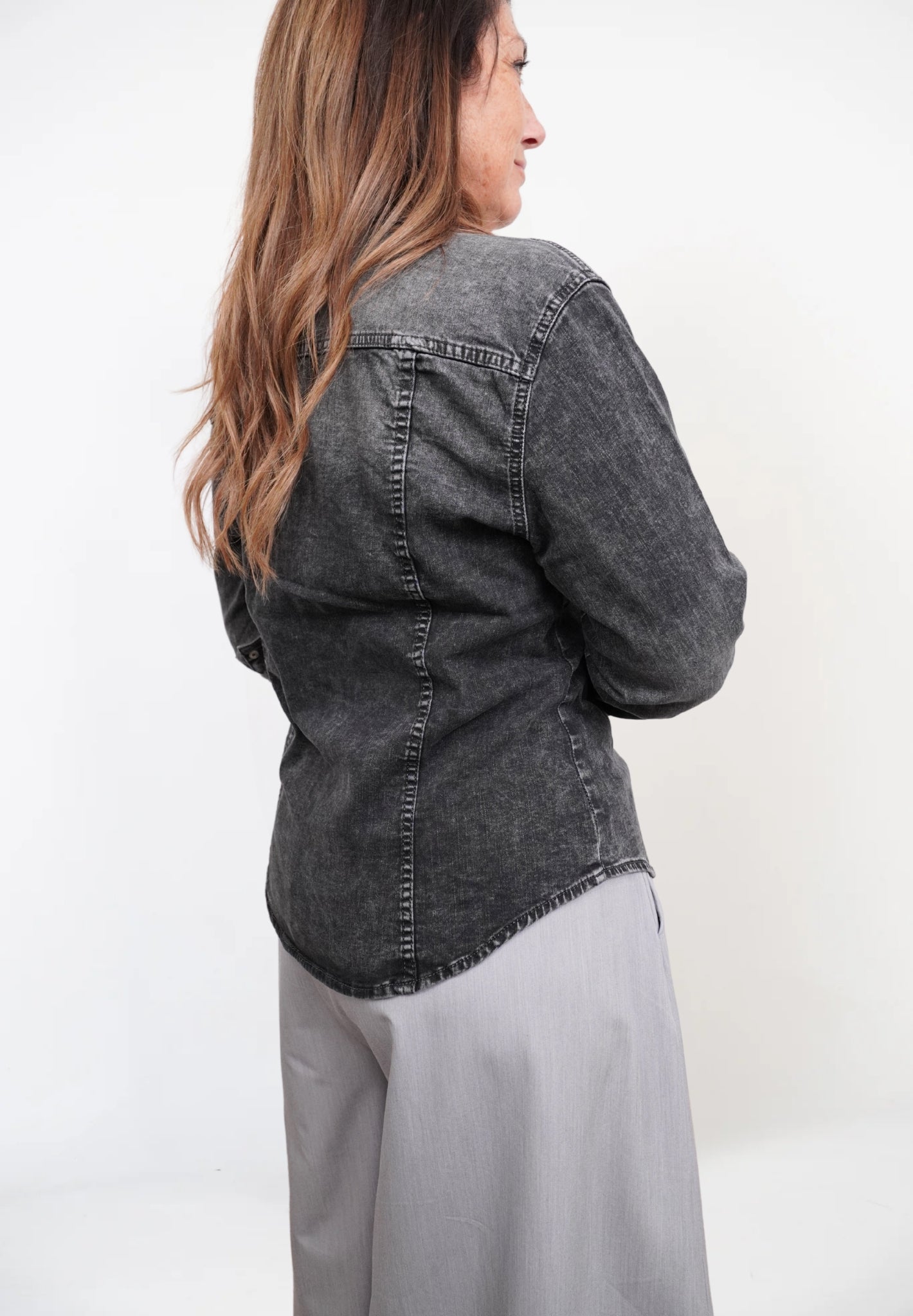 Camicia Jeans Tulipano