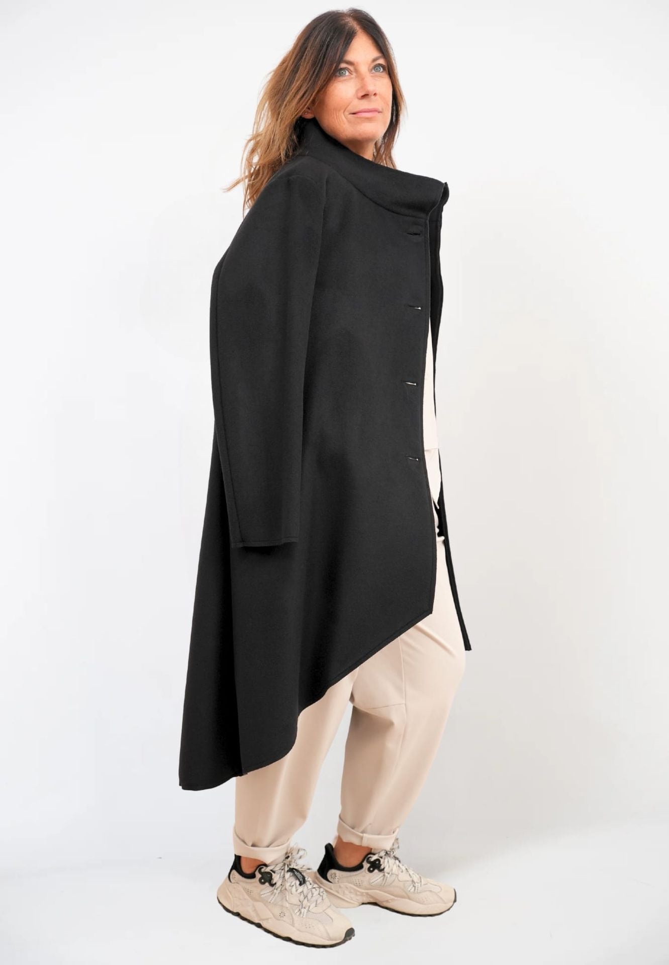 Cappotto Collo Alto