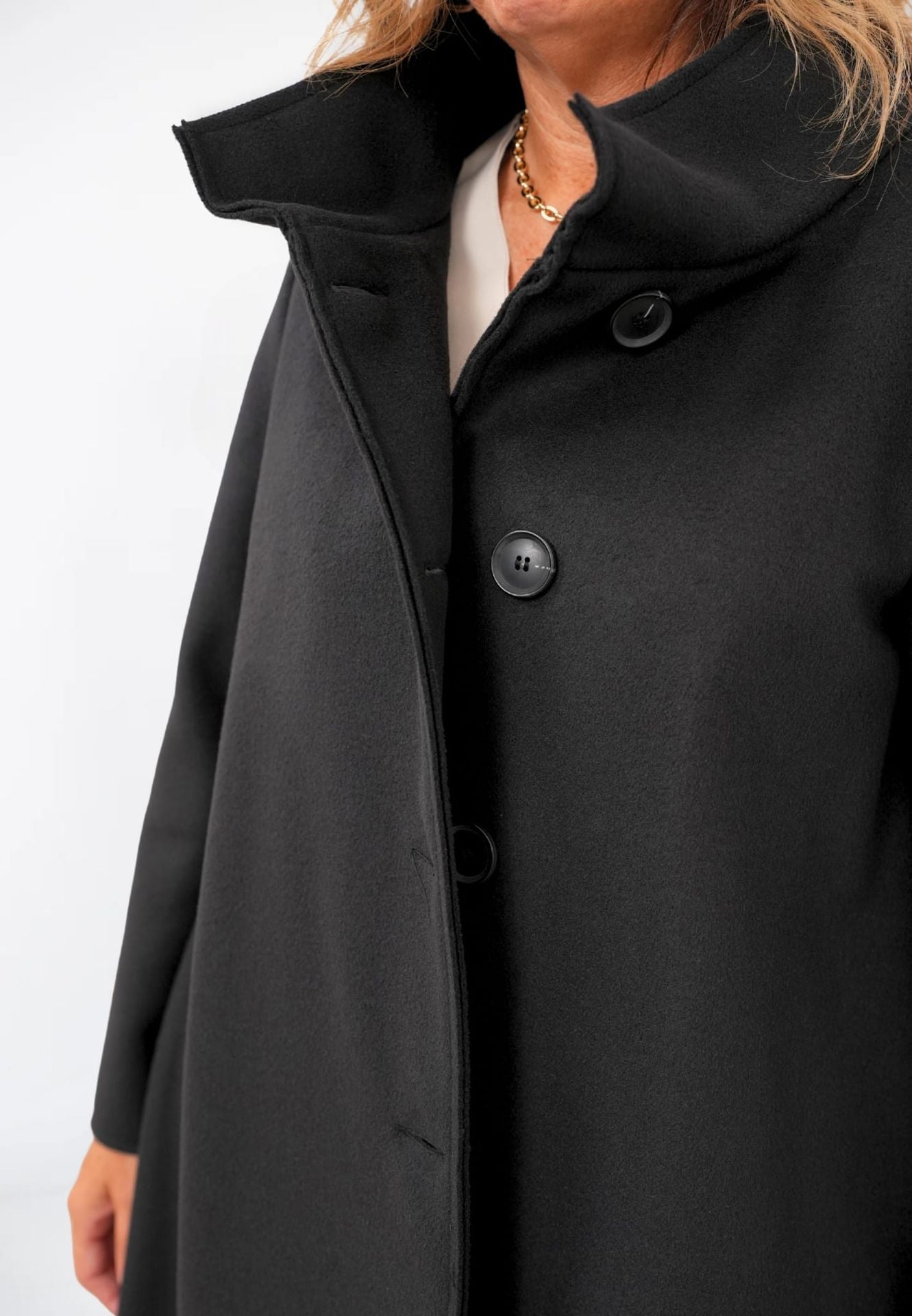 Cappotto Collo Alto