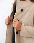 Cappotto Collo Alto