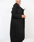 Cappotto Lungo Cappuccio