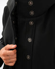Cappotto Lungo Cappuccio