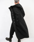 Cappotto Lungo Cappuccio