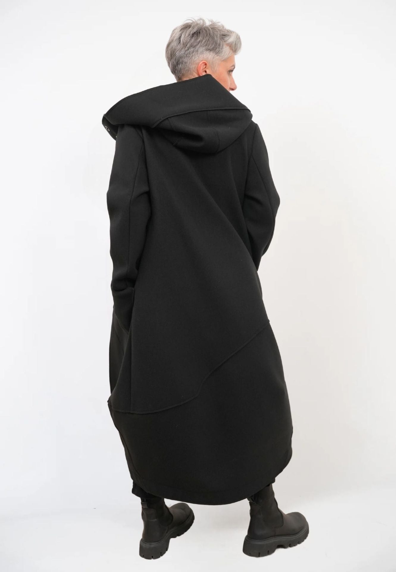 Cappotto Lungo Cappuccio