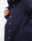 Cappotto Lungo Cappuccio