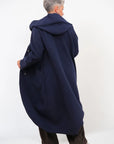 Cappotto Lungo Cappuccio