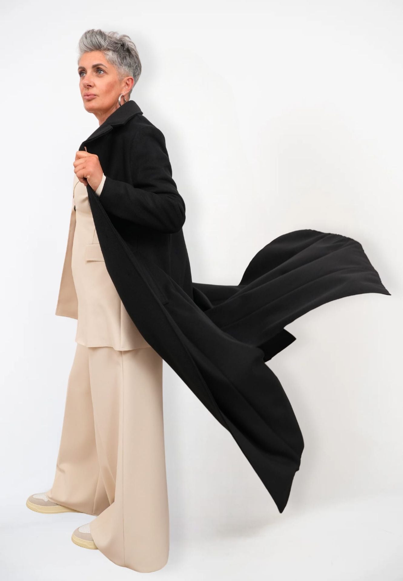Cappotto Lungo Monopetto