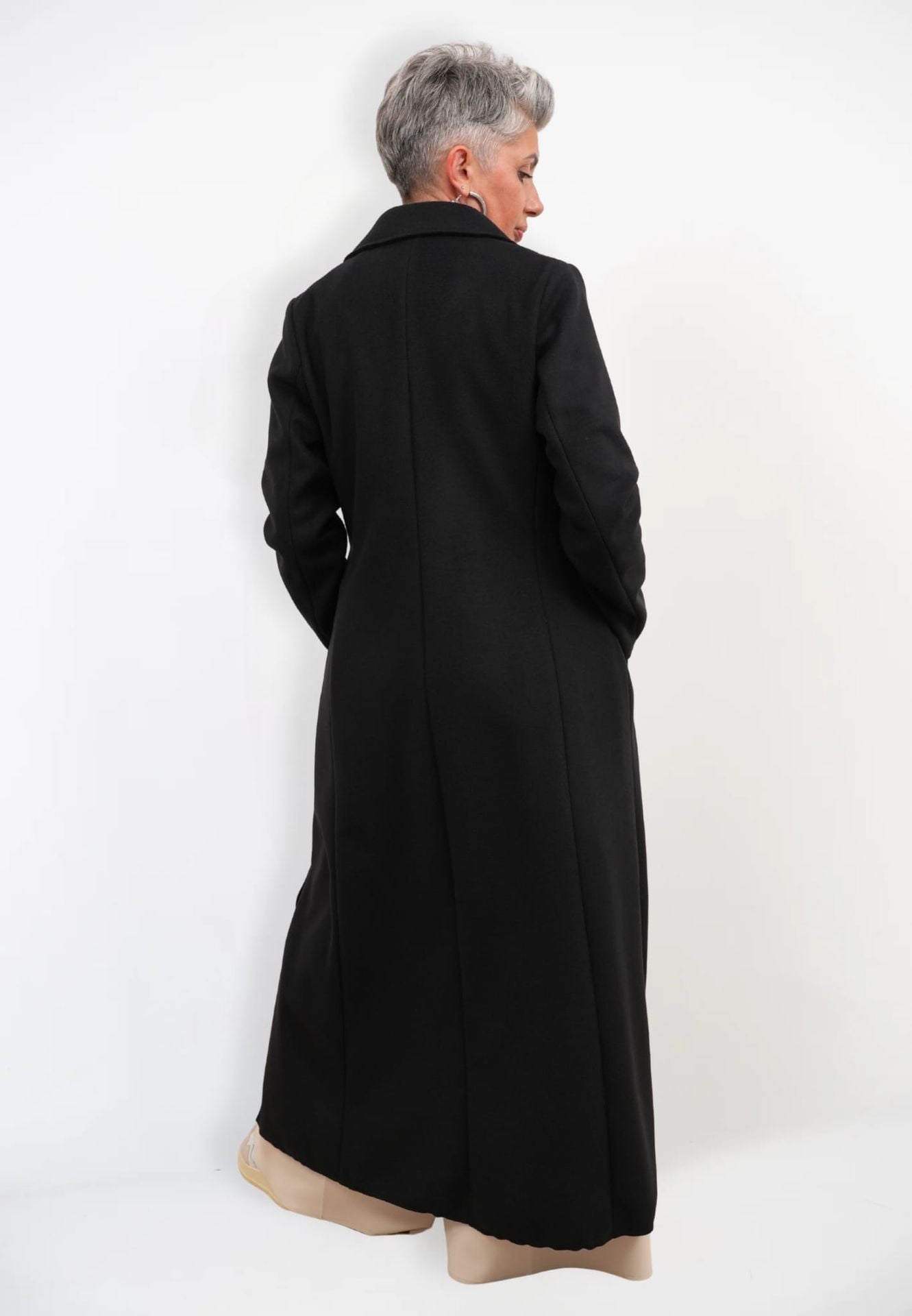 Cappotto Lungo Monopetto