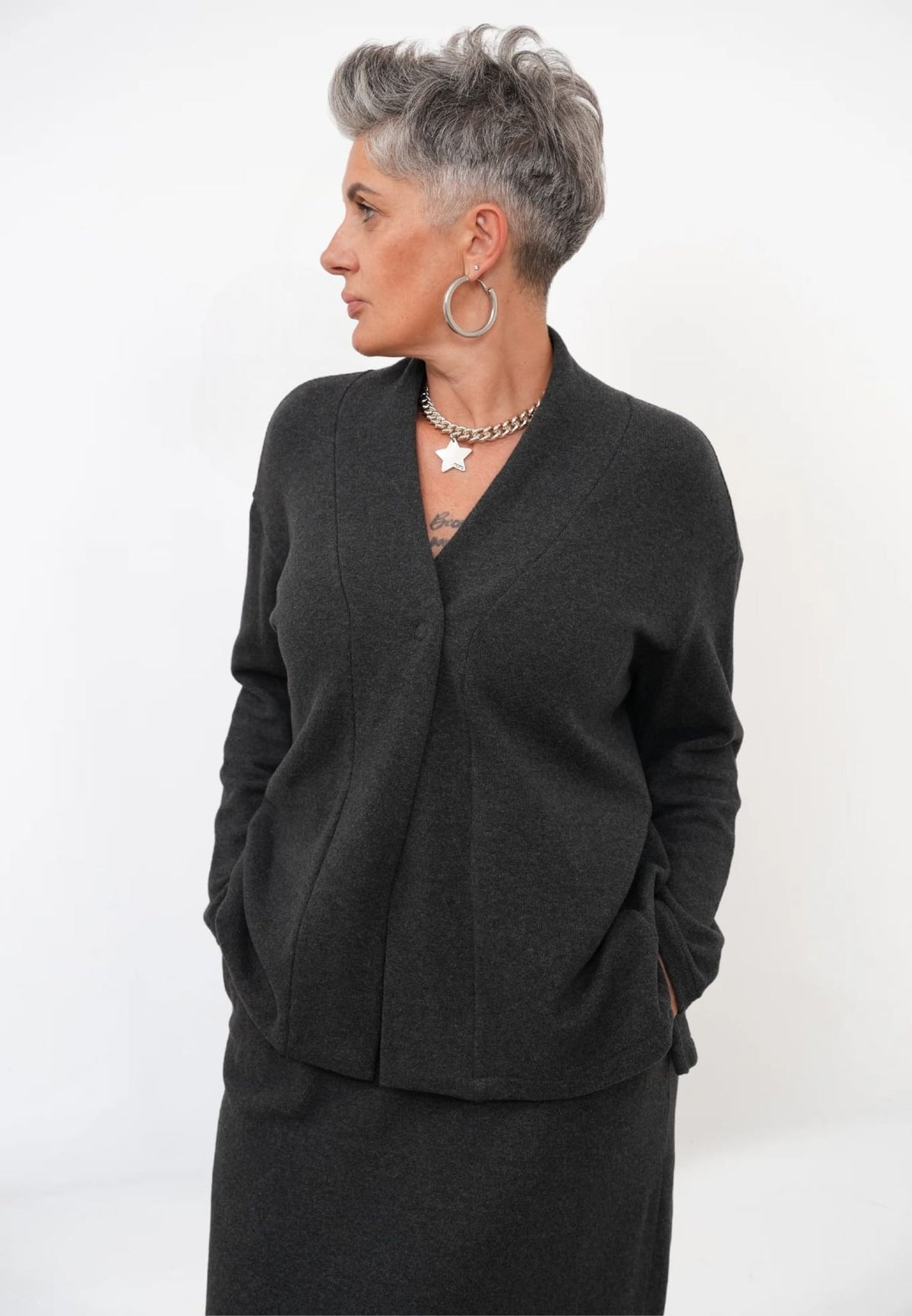 Cardigan Nube Caldo Cotone