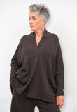 Cardigan Over Brunico Caldo Cotone