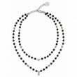Collana Cristallina Doppia Silver