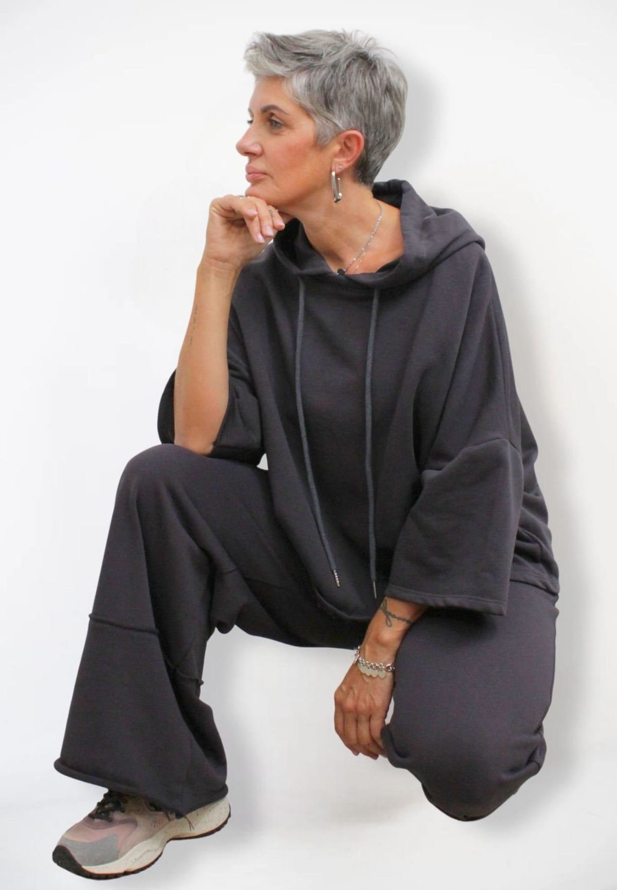 Felpa Cappuccio Donna