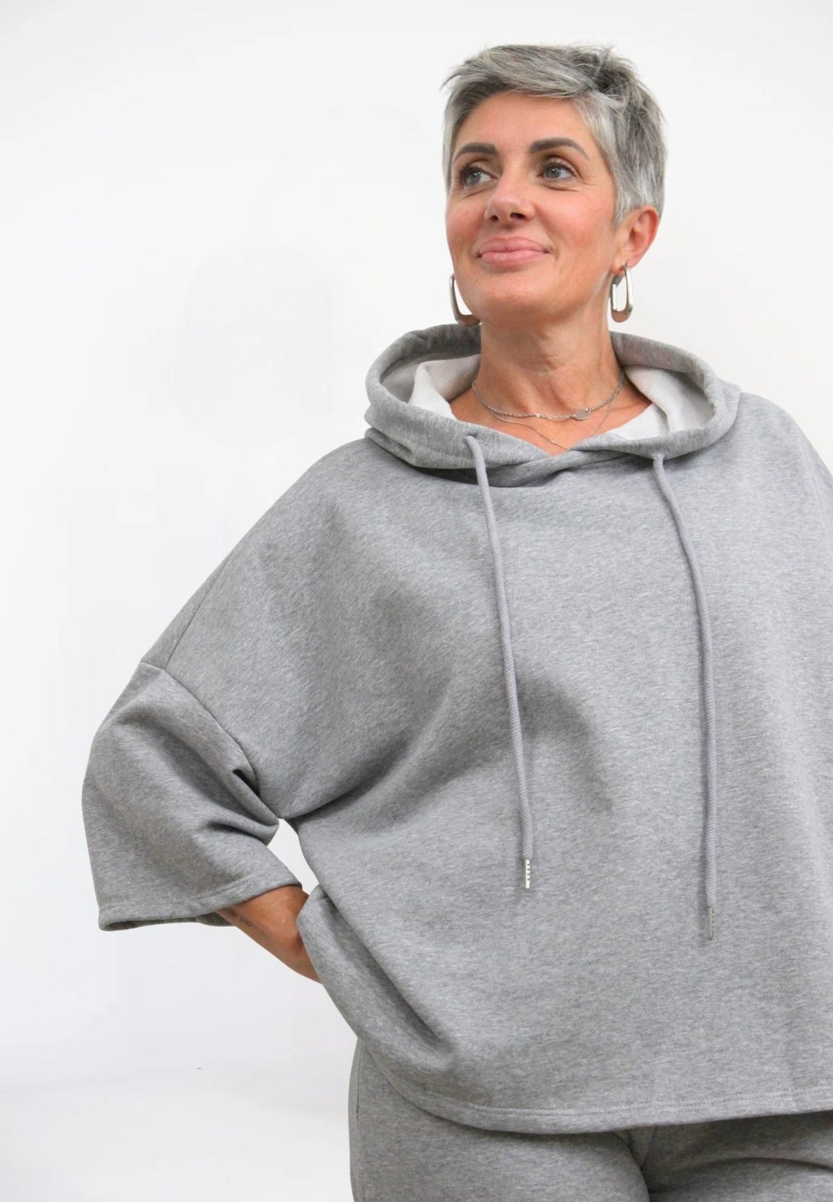 Felpa Cappuccio Donna