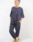 Giacca Camicia Lino