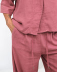 Giacca Camicia Lino