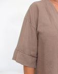Giacca Camicia Lino