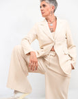 Giacca Blazer Crepe