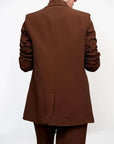 Giacca Blazer Essenziale Testa Di Moro TG3 IMP.