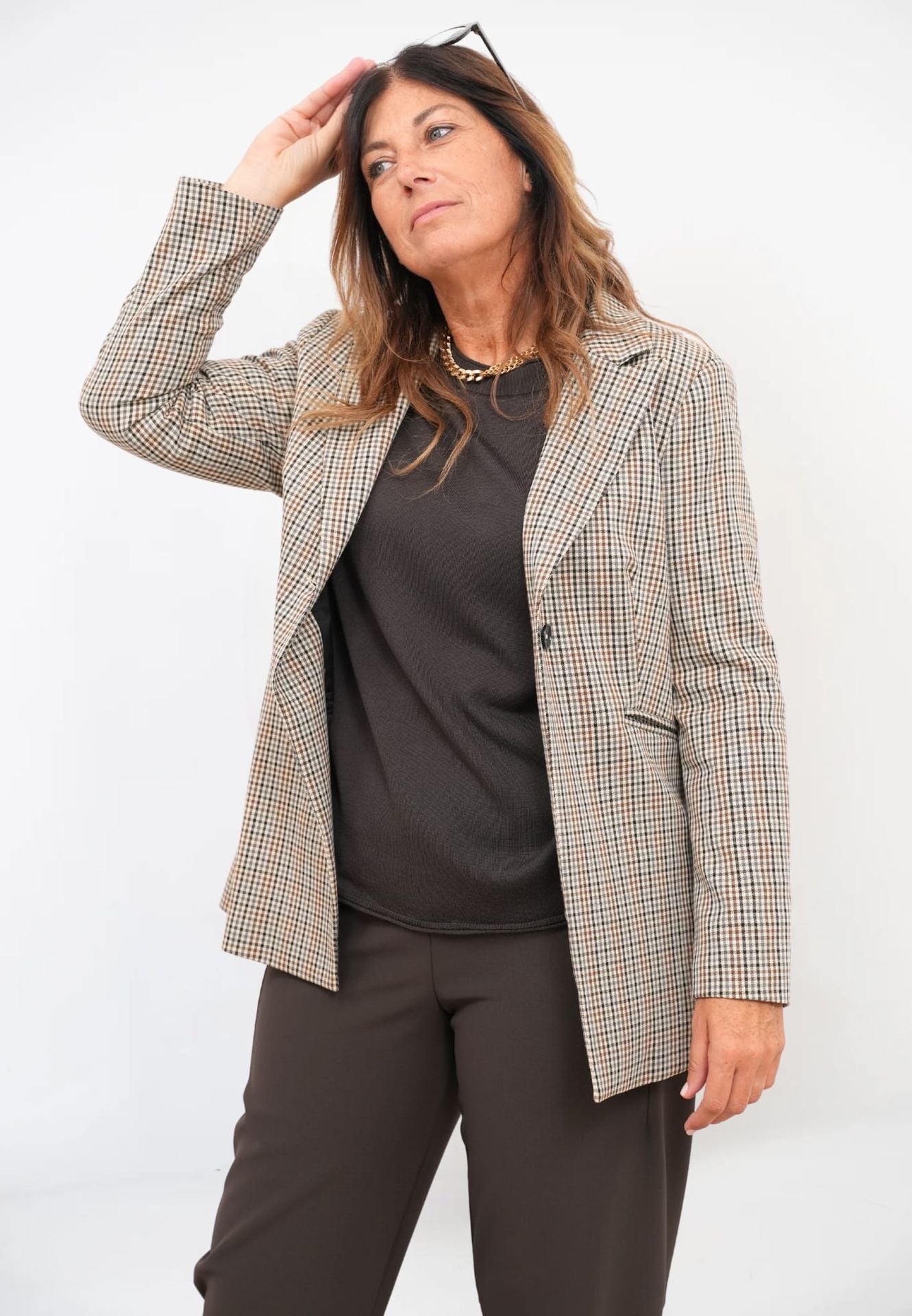 Giacca Blazer Vichy