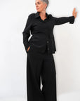 Giacca Camicia Crepe