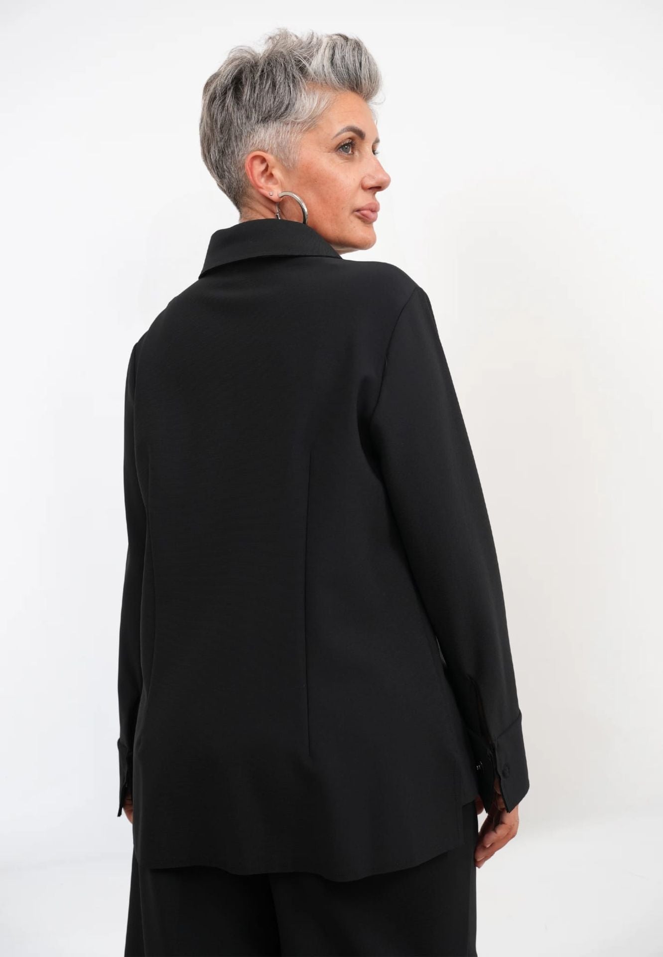 Giacca Camicia Crepe
