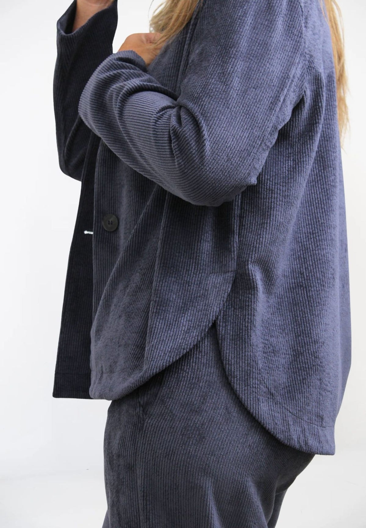 Giacca Camicia Velluto