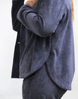 Giacca Camicia Velluto