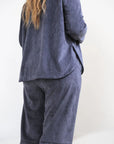 Giacca Camicia Velluto