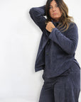 Giacca Camicia Velluto