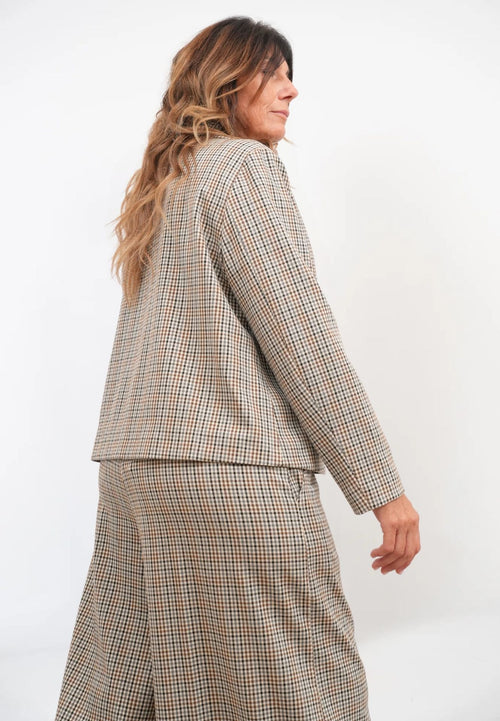 Giacca Casual Vichy