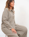 Giacca Casual Vichy