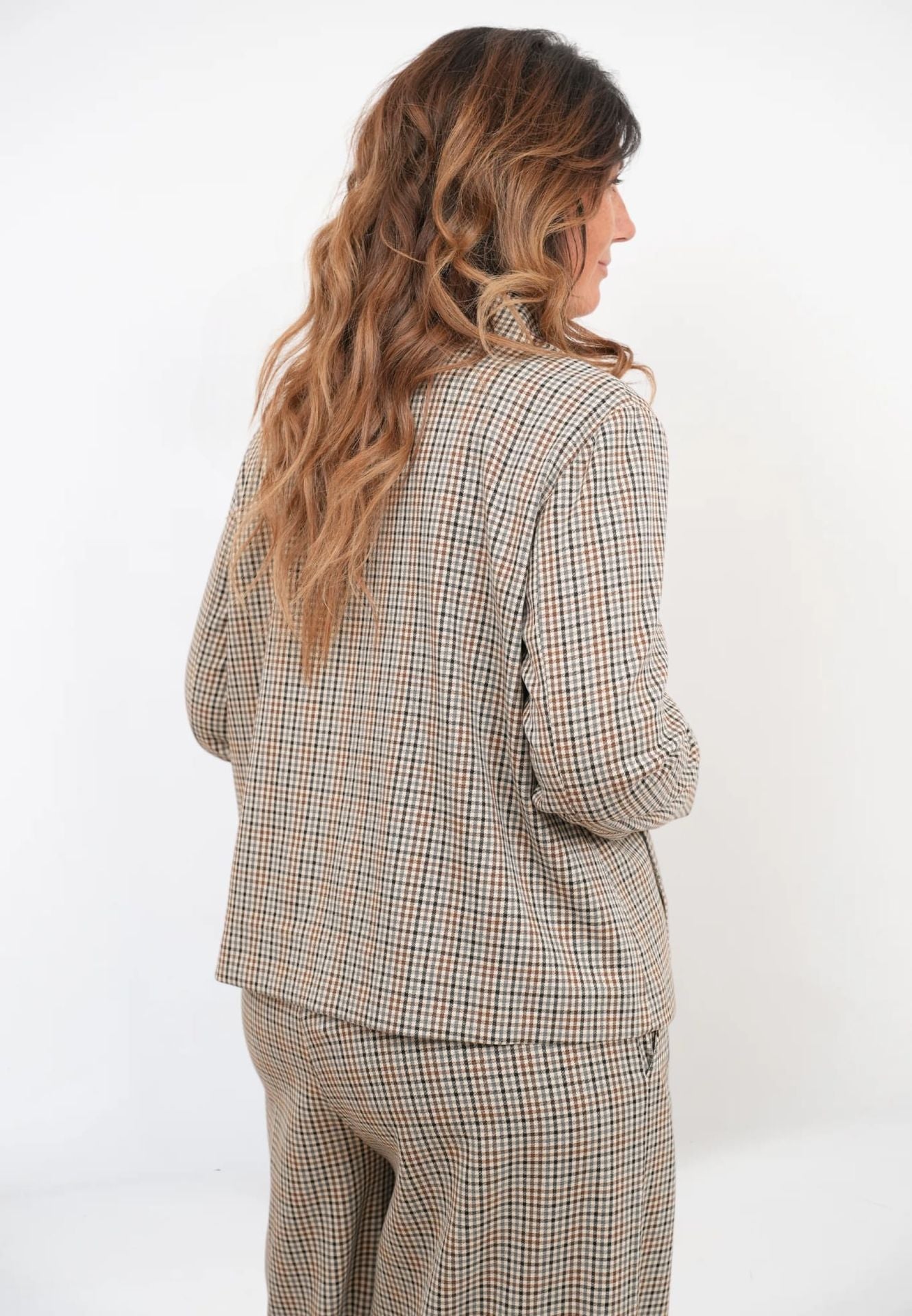 Giacca Casual Vichy