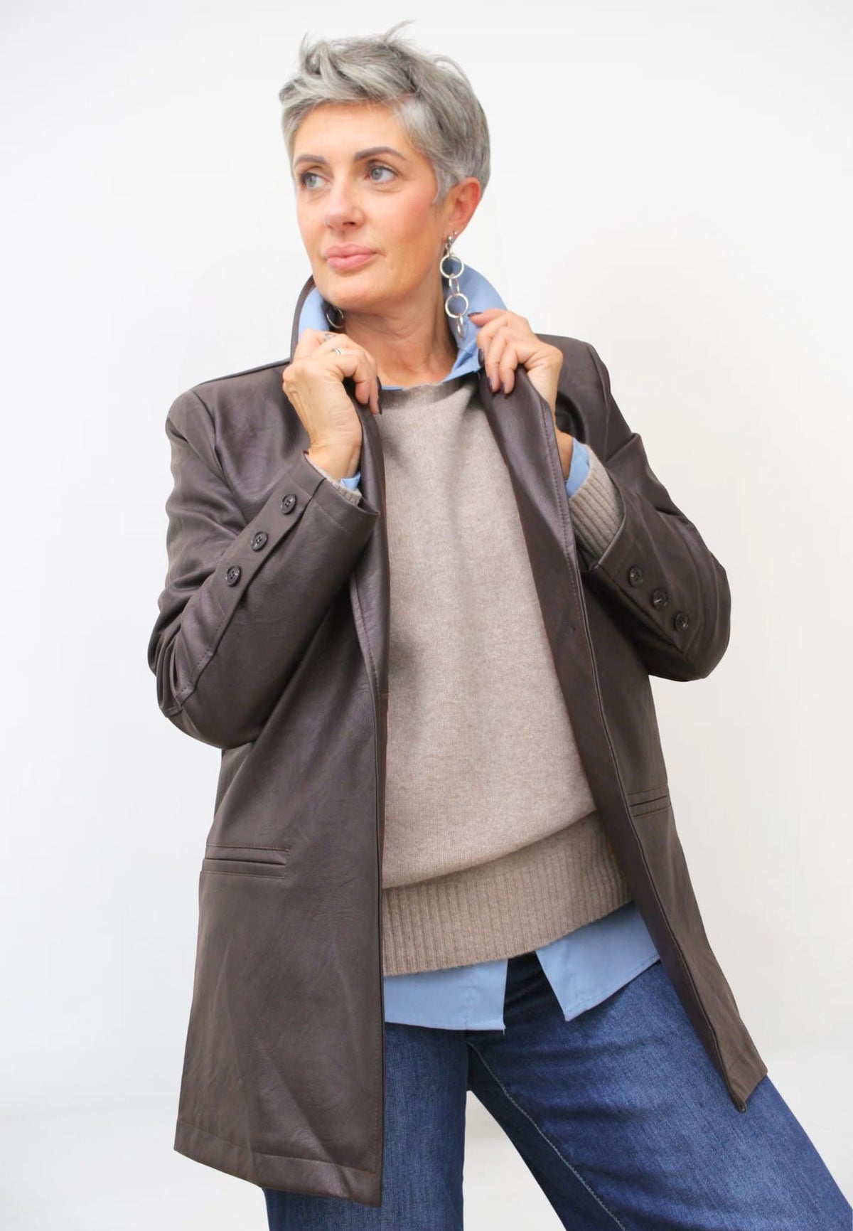 Giacca Donna Similpelle