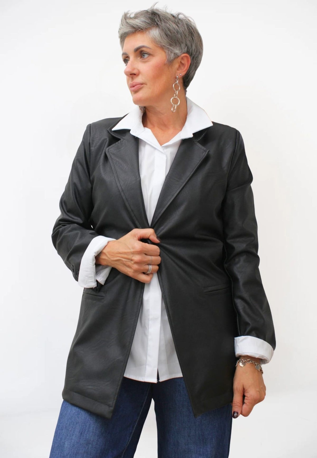 Giacca Donna Similpelle