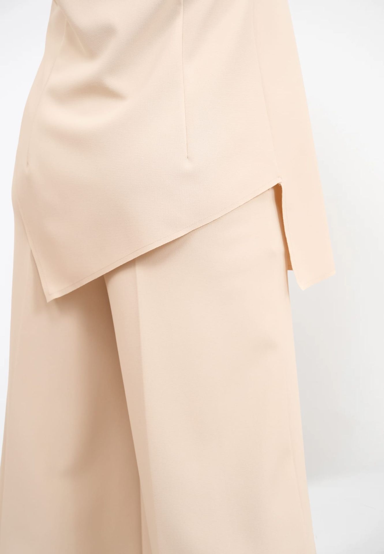 Gilet Lungo Crepe