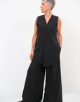 Gilet Lungo Crepe