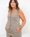 Gilet Vichy