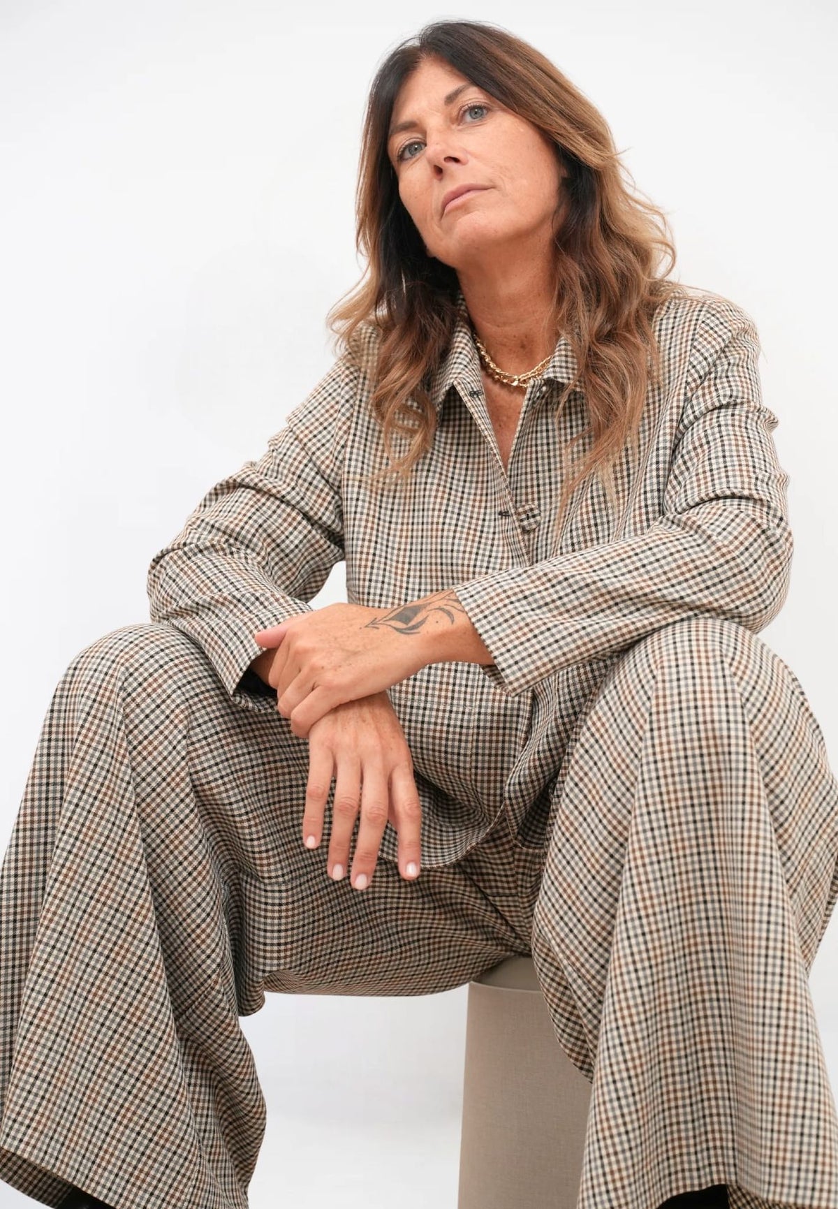 Gonna Pantalone Vichy