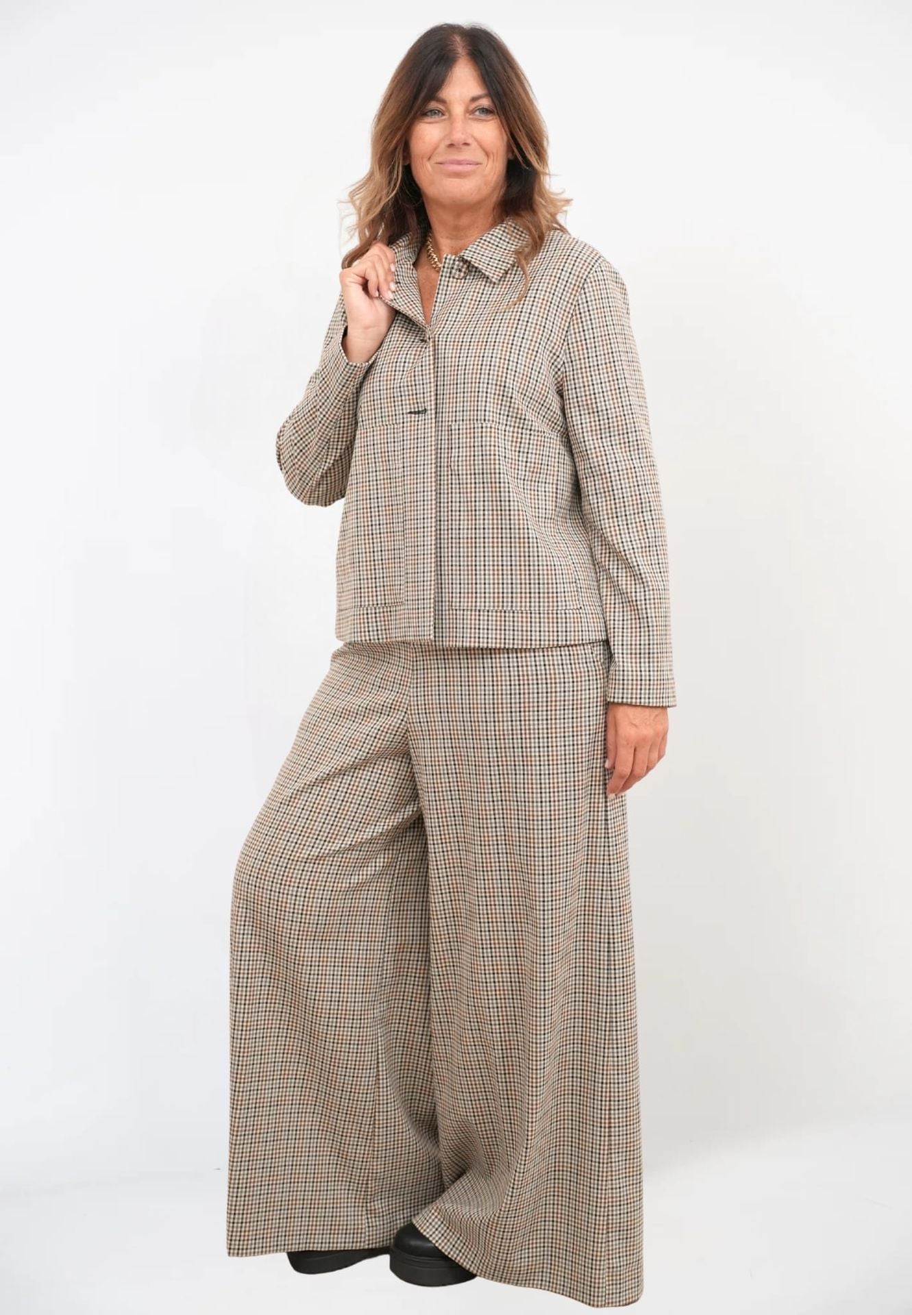 Gonna Pantalone Vichy