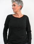 Maglia Serafino Fluida