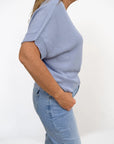 Maglia a Scatola in Filo di Cotone