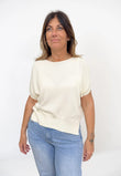 Maglia a Scatola in Filo di Cotone