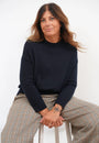 Maglione Girocollo Misto Lana